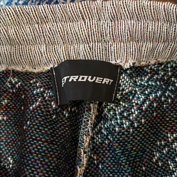 Retrovert Tapestry Knit Cowboy Pants SZ M EUC - Picture 3 of 4